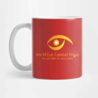 WE C Hope Logo in Gold Mug